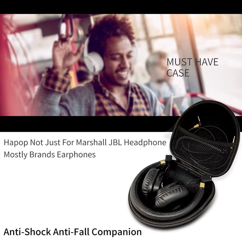 Hard Carrying Case for Marshall Monitor Midanc MAJOR III Bluetooth On-Ear Headphones Durable 23 Augz7