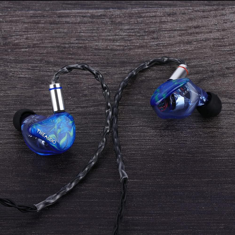 Legacy 3 2BA + 1DD Hybrid Triple Driver in Ear Monitor for Audiophiles Musicians (2Pin, Gaia)