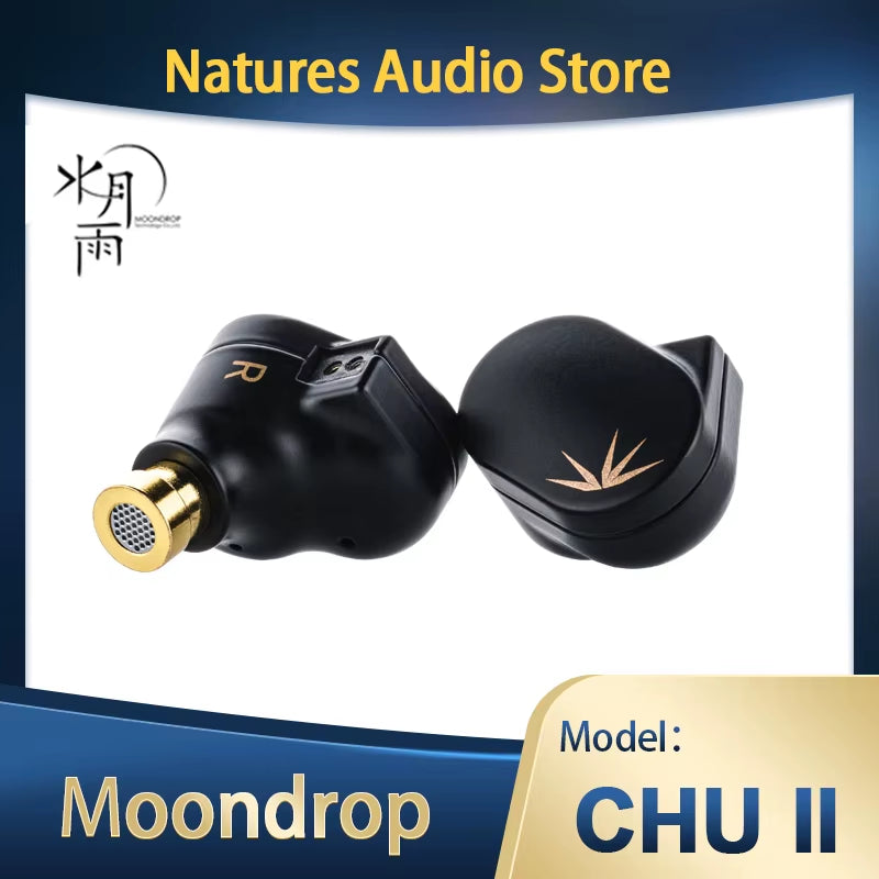 CHU II Dynamic Driver In-Ear Headphone CHU2 Monitor IEM Earphone CHU II 3.5Mm Earbud with Detachable 0.78Mm Cable