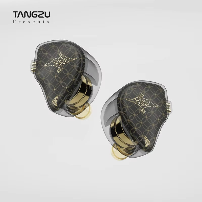 TANGZU WAN ER SG Hifi 10Mm Dual Cavity Dynamic Driver IEM in Ear Earphone Detachable 0.78Mm 2Pin Music Bass Vocal