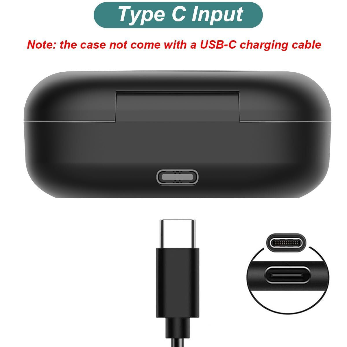 Charging Case for Shokz Openfit T910 Replacement Charger Case Cover With