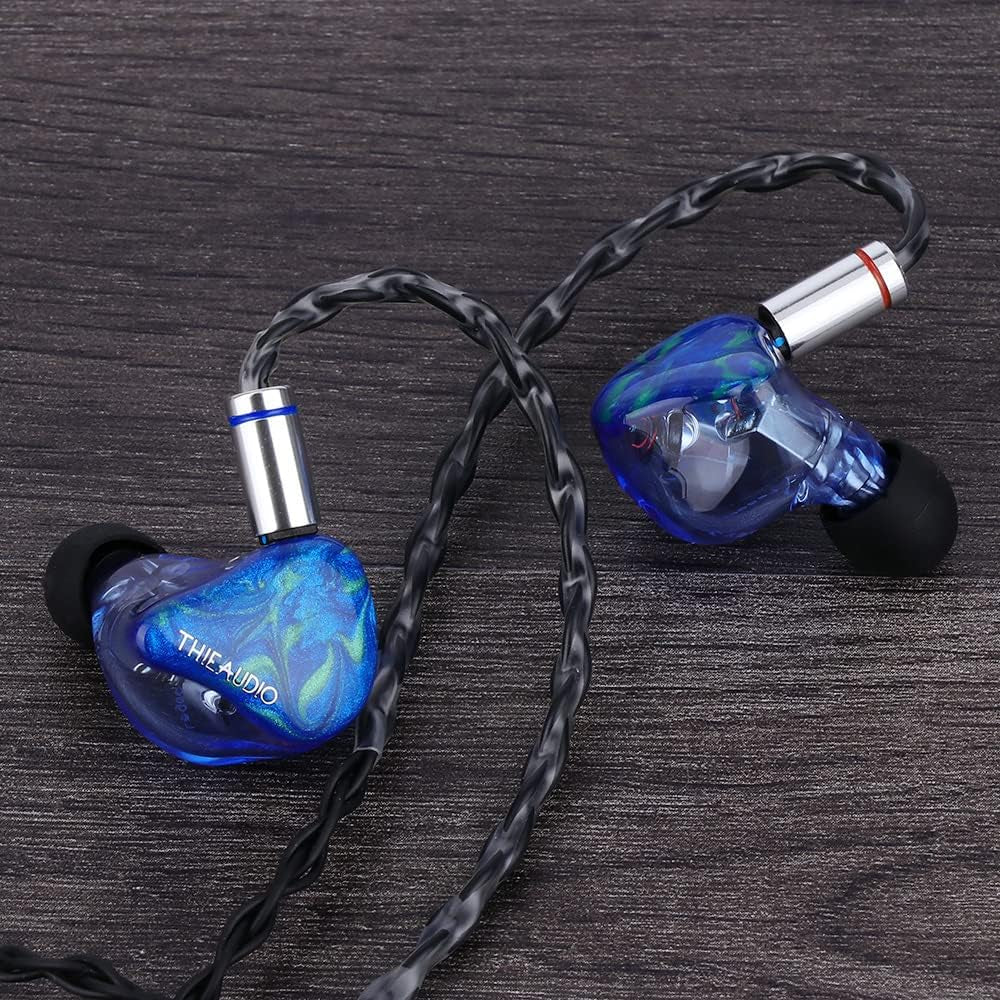 Legacy 3 2BA + 1DD Hybrid Triple Driver in Ear Monitor for Audiophiles Musicians (2Pin, Gaia)