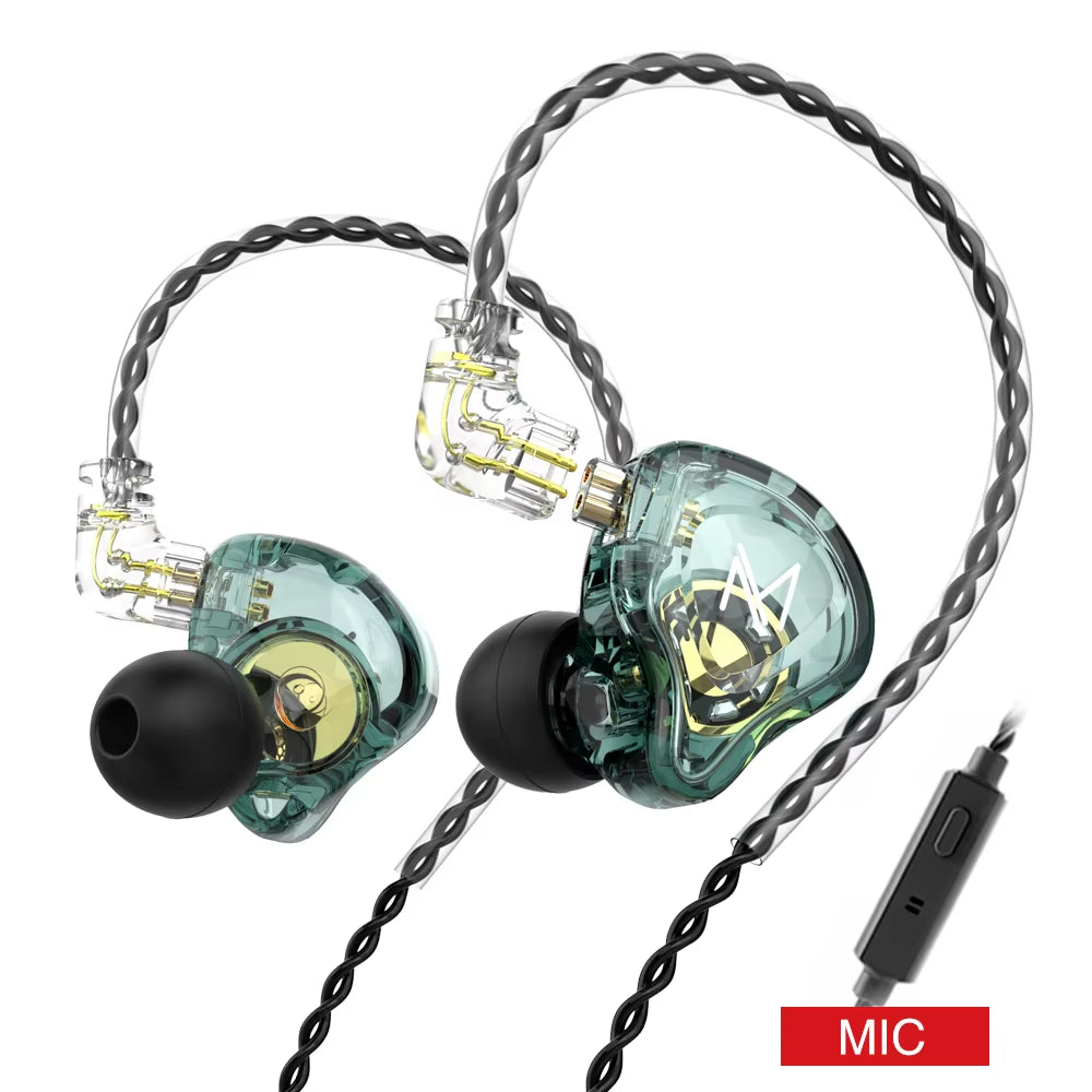 MT1 HIFI in Ear Earphone DJ Monitor Earphones Earbud Dynamic Sport Noise Cancelling IEM Headset KZ EDX ED9 TA1 M10 ST1