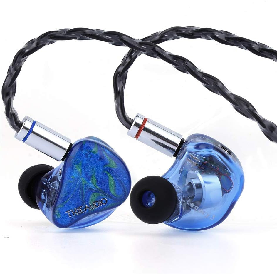 Legacy 3 2BA + 1DD Hybrid Triple Driver in Ear Monitor for Audiophiles Musicians (2Pin, Gaia)