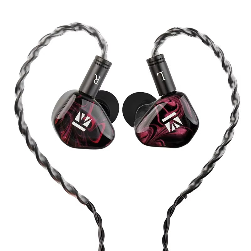 KB01 1DD 10MM Beryllium Diaphragm Dynamic Drivers HIFI Earphone Earbud Sport Gaming Headsets Live Broadcast