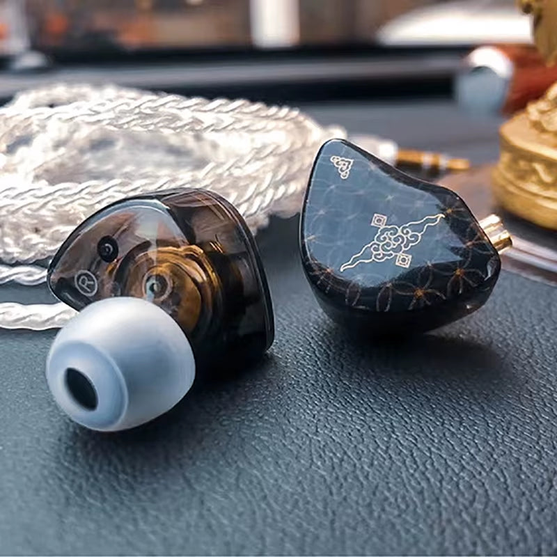 TANGZU WAN ER SG Hifi 10Mm Dual Cavity Dynamic Driver IEM in Ear Earphone Detachable 0.78Mm 2Pin Music Bass Vocal
