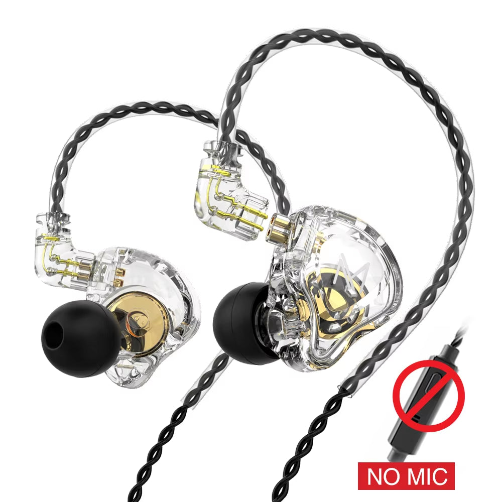 MT1 HIFI in Ear Earphone DJ Monitor Earphones Earbud Dynamic Sport Noise Cancelling IEM Headset KZ EDX ED9 TA1 M10 ST1