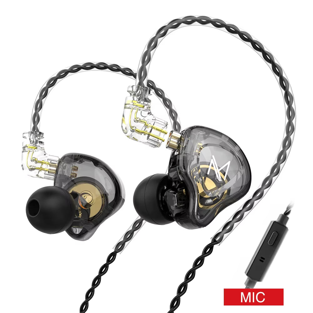 MT1 HIFI in Ear Earphone DJ Monitor Earphones Earbud Dynamic Sport Noise Cancelling IEM Headset KZ EDX ED9 TA1 M10 ST1