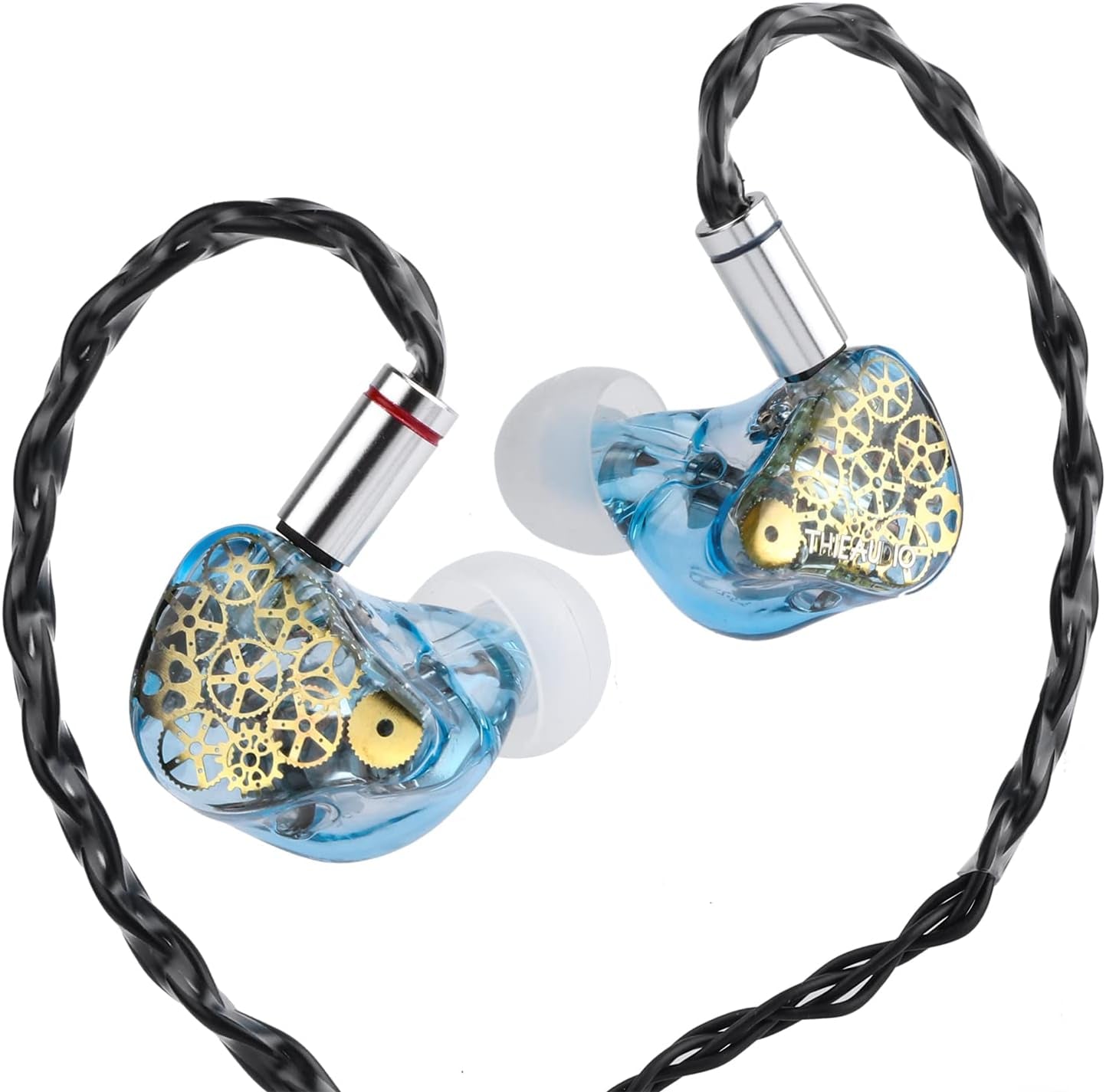 Legacy 3 Clockworks 2BA + 1DD Hybrid Triple Driver in Ear Monitor for Audiophiles Musicians (2Pin, Clockworks)