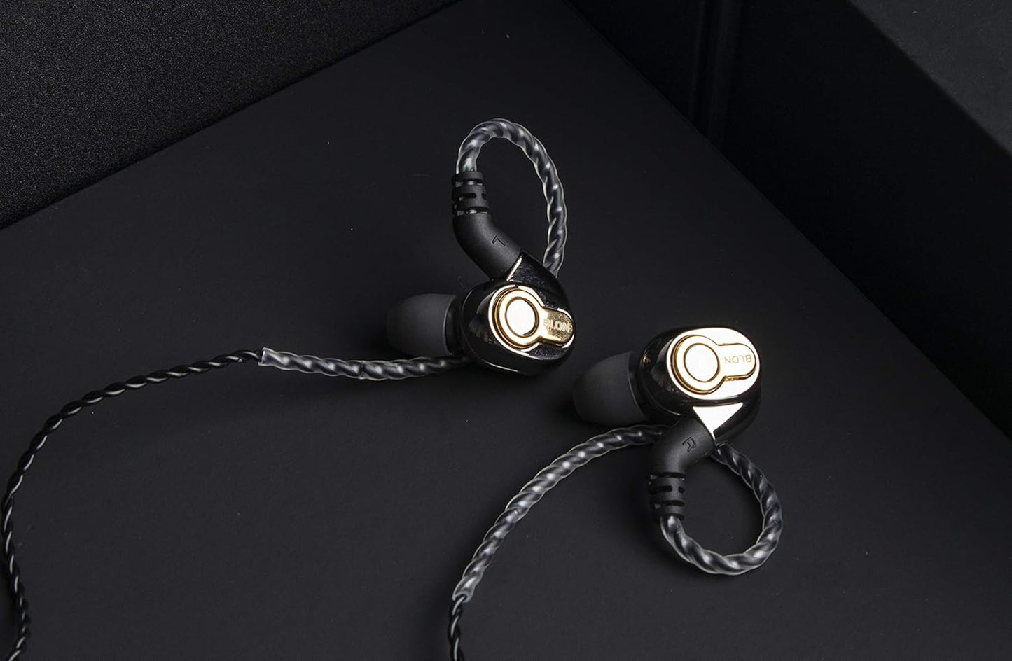 BL05 2Nd Generation 10Mm CNT Diaphragm Hifi In-Ear Earphone with 0.78Mm 2Pin Detachable Cable(Without Mic, Bl05-Black)