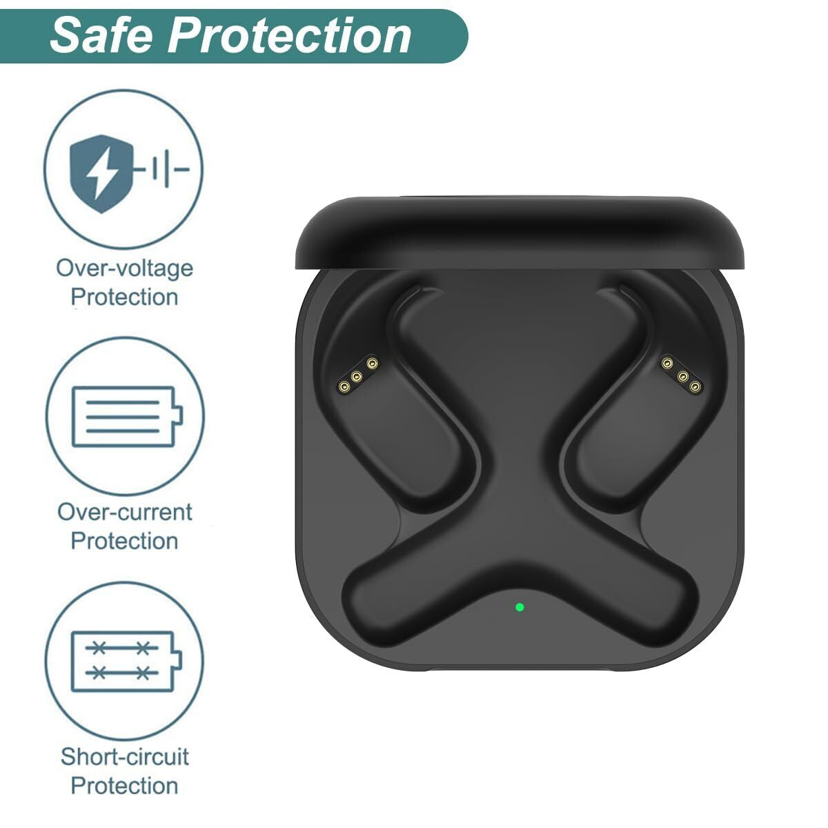 Charging Case for Shokz Openfit T910 Replacement Charger Case Cover With