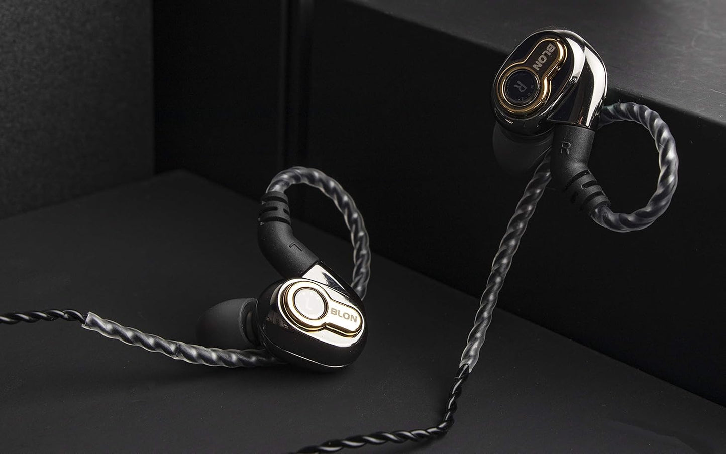 BL05 2Nd Generation 10Mm CNT Diaphragm Hifi In-Ear Earphone with 0.78Mm 2Pin Detachable Cable(Without Mic, Bl05-Black)