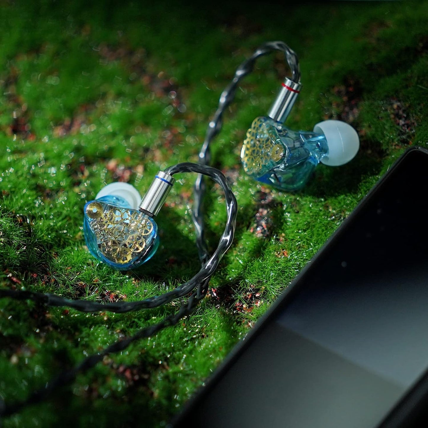 Legacy 3 Clockworks 2BA + 1DD Hybrid Triple Driver in Ear Monitor for Audiophiles Musicians (2Pin, Clockworks)