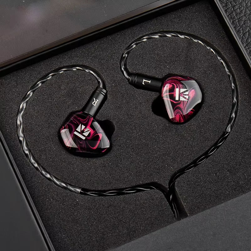KB01 1DD 10MM Beryllium Diaphragm Dynamic Drivers HIFI Earphone Earbud Sport Gaming Headsets Live Broadcast