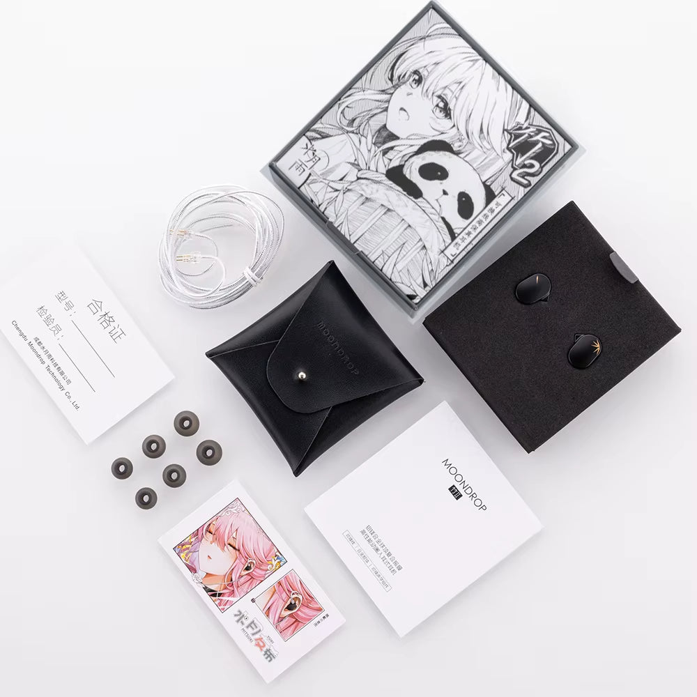 CHU II Dynamic Driver In-Ear Headphone CHU2 Monitor IEM Earphone CHU II 3.5Mm Earbud with Detachable 0.78Mm Cable