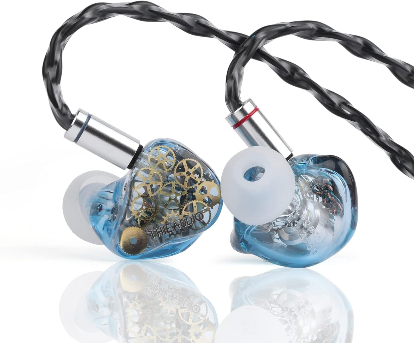 Legacy 3 Clockworks 2BA + 1DD Hybrid Triple Driver in Ear Monitor for Audiophiles Musicians (2Pin, Clockworks)
