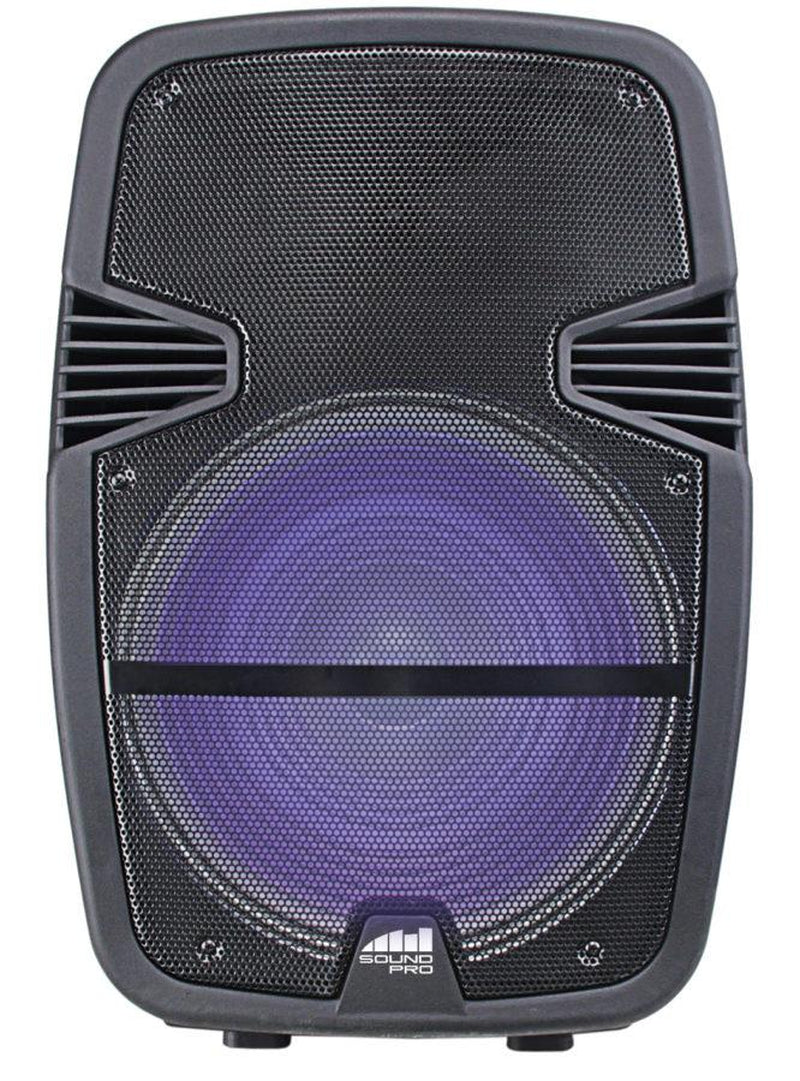 Naxa Portable 15 Inch Bluetooth Party Speaker with Disco Light (NDS-1517)
