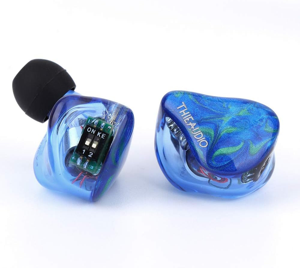 Legacy 3 2BA + 1DD Hybrid Triple Driver in Ear Monitor for Audiophiles Musicians (2Pin, Gaia)