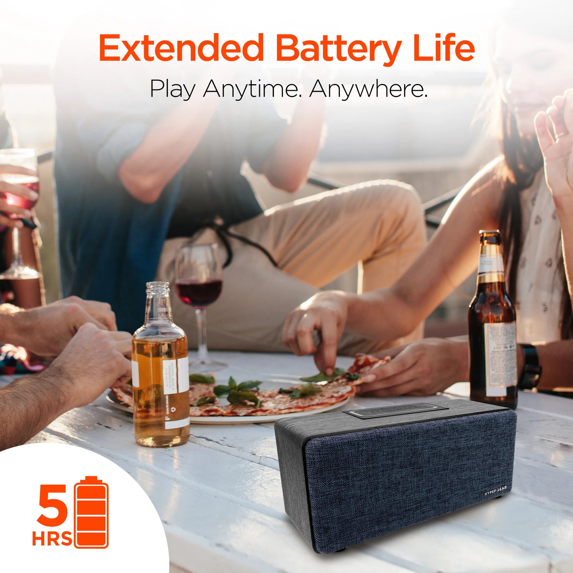 Hypergear Fabrix 2 Wireless Speaker (FABRIX-PRNT)