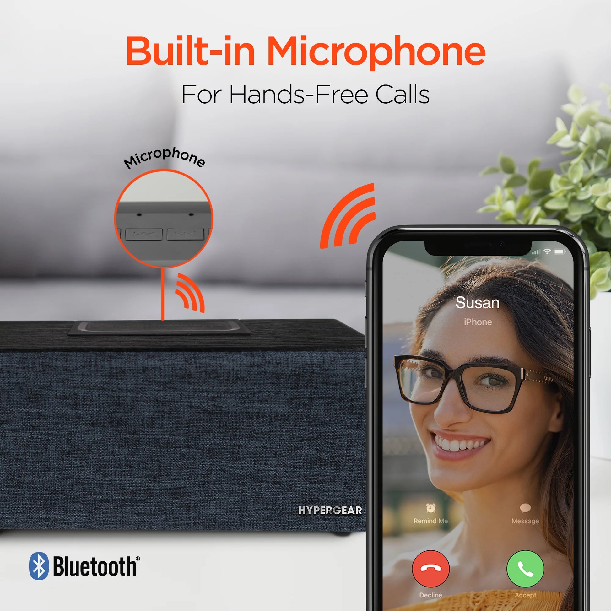 Hypergear Fabrix 2 Wireless Speaker (FABRIX-PRNT)