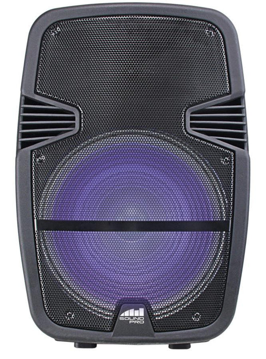 Naxa Portable 15 Inch Bluetooth Party Speaker with Disco Light (NDS-1517)